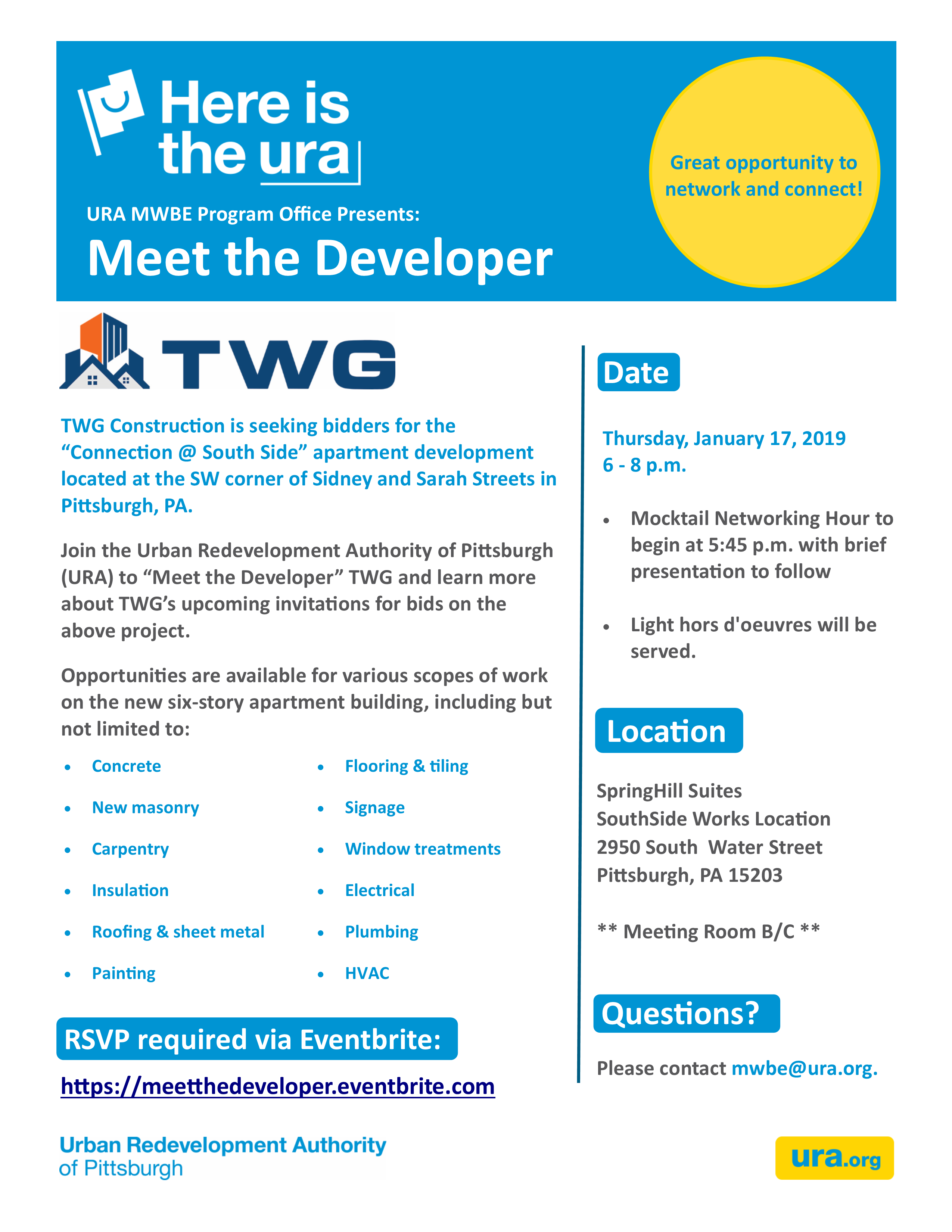 Meet the Developer TWG URA